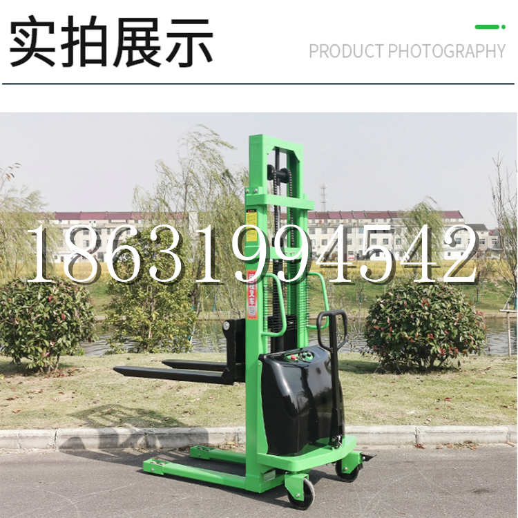 蓟州区电动叉车堆高车液压铲车电瓶1吨2吨站驾步行式小型全自动叉车